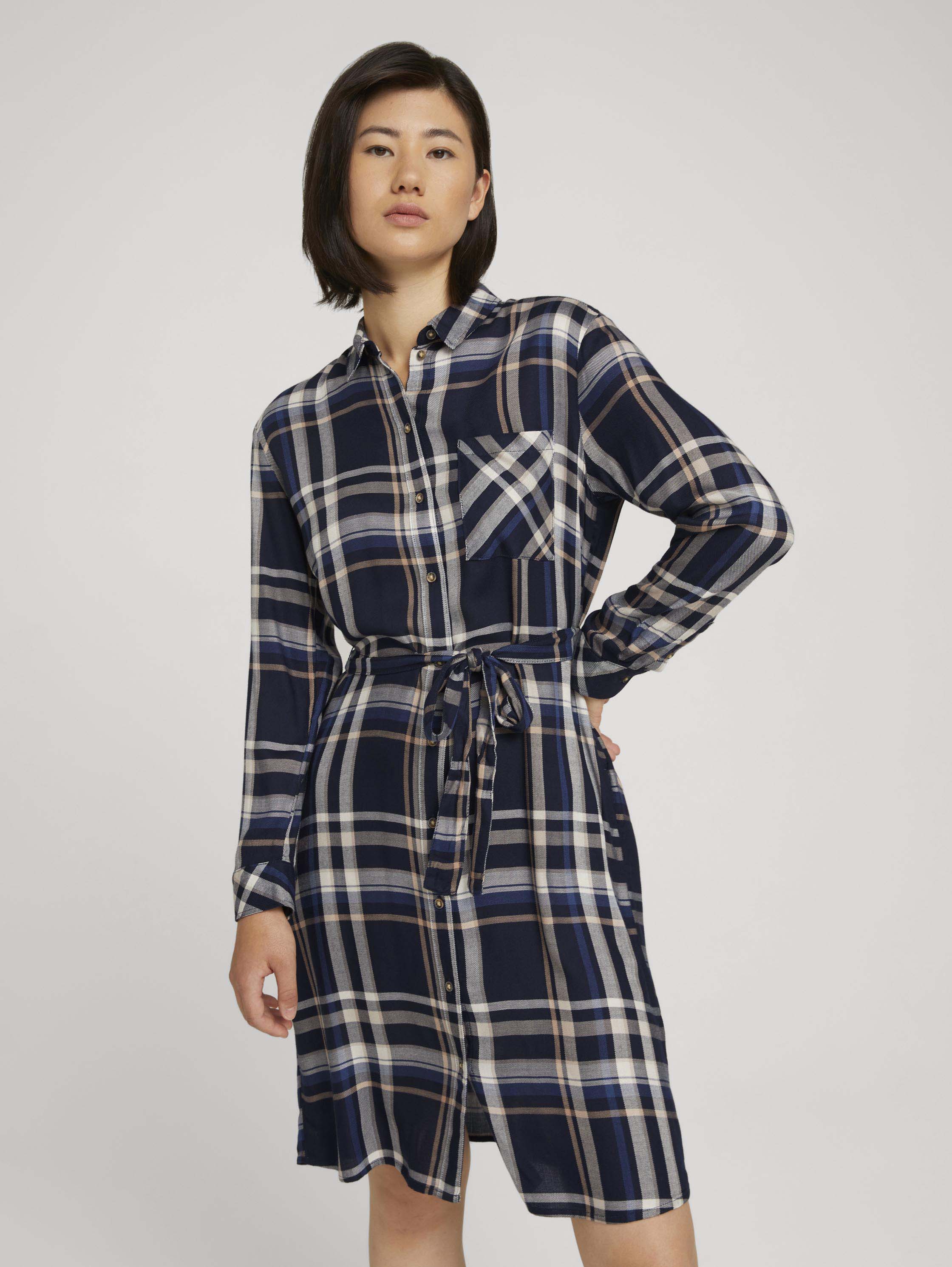 

Платье женское TOM TAILOR 1026964 синее 36, 1026964