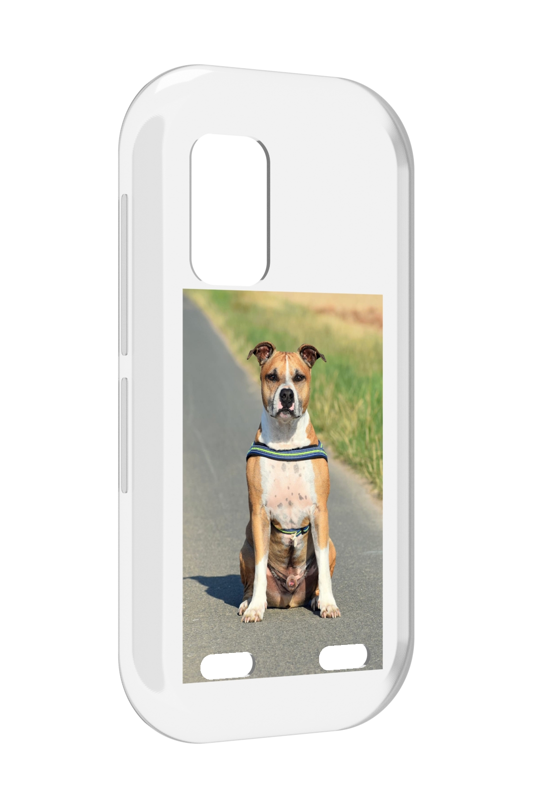 

Чехол MyPads стаффорд терьер для UleFone Armor X10 / X10 Pro, Прозрачный, Tocco