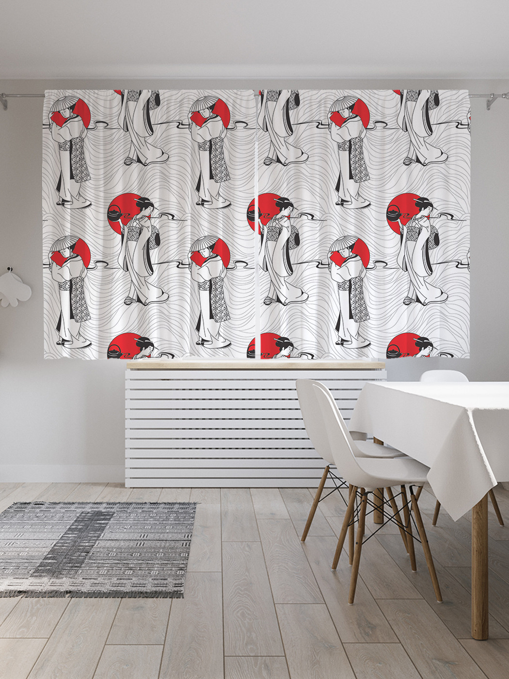 

Шторы JoyArty с фотопечатью "Японская чайная церемония" из сатена, 290х180 см, Японская чайная церемония