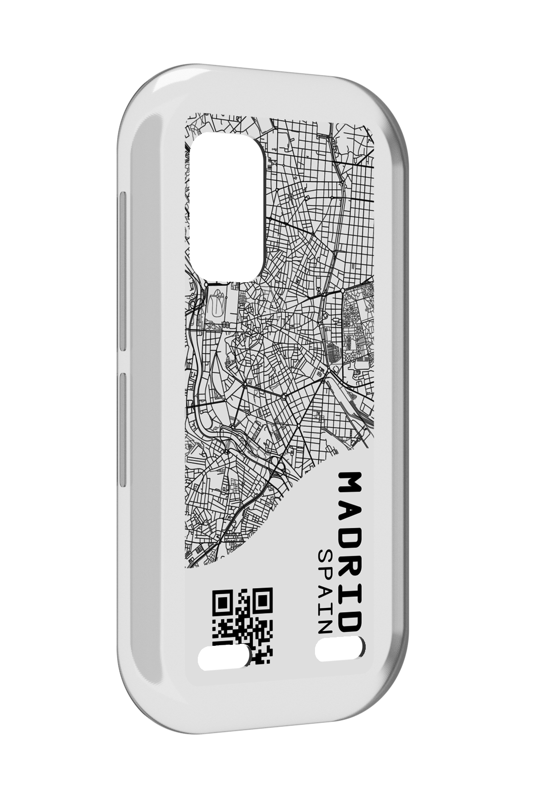 

Чехол MyPads схема-мадрид для UleFone Armor X10 / X10 Pro, Прозрачный, Tocco