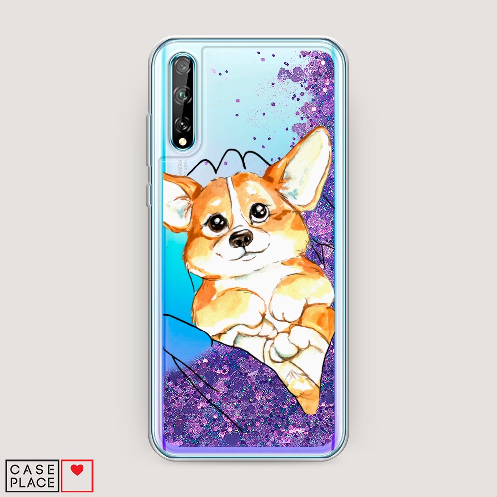 

Чехол Awog на Huawei Y8p/Huawei P Smart S "Корги в ладошках", Разноцветный, 6103592-1