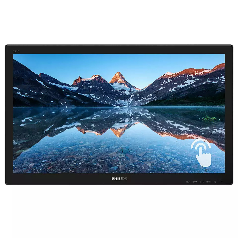 фото Монитор philips 222b9tn/00 21.5" black