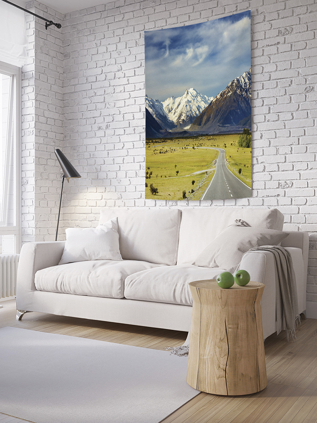 

Вертикальное фотопанно на стену JoyArty Горный объезд 100x150 см, Горный объезд