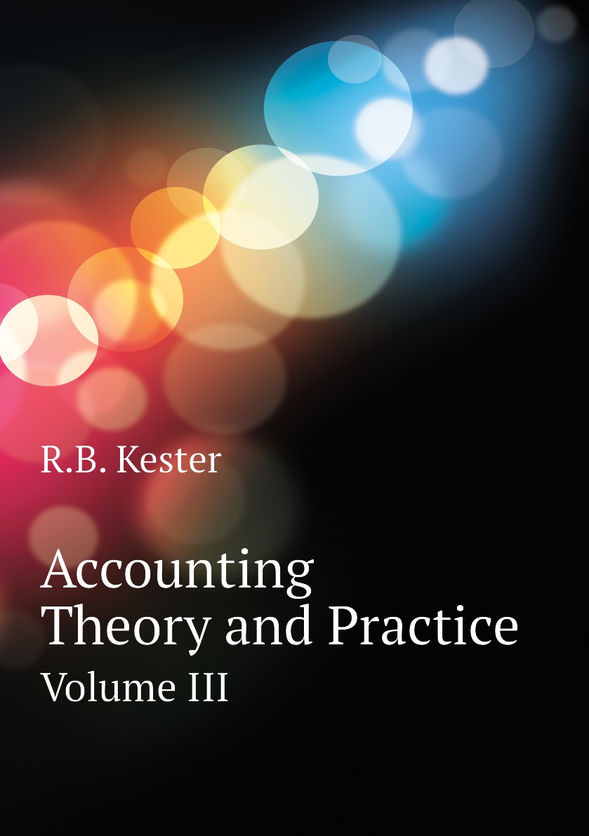 

Accounting Theory and Practice