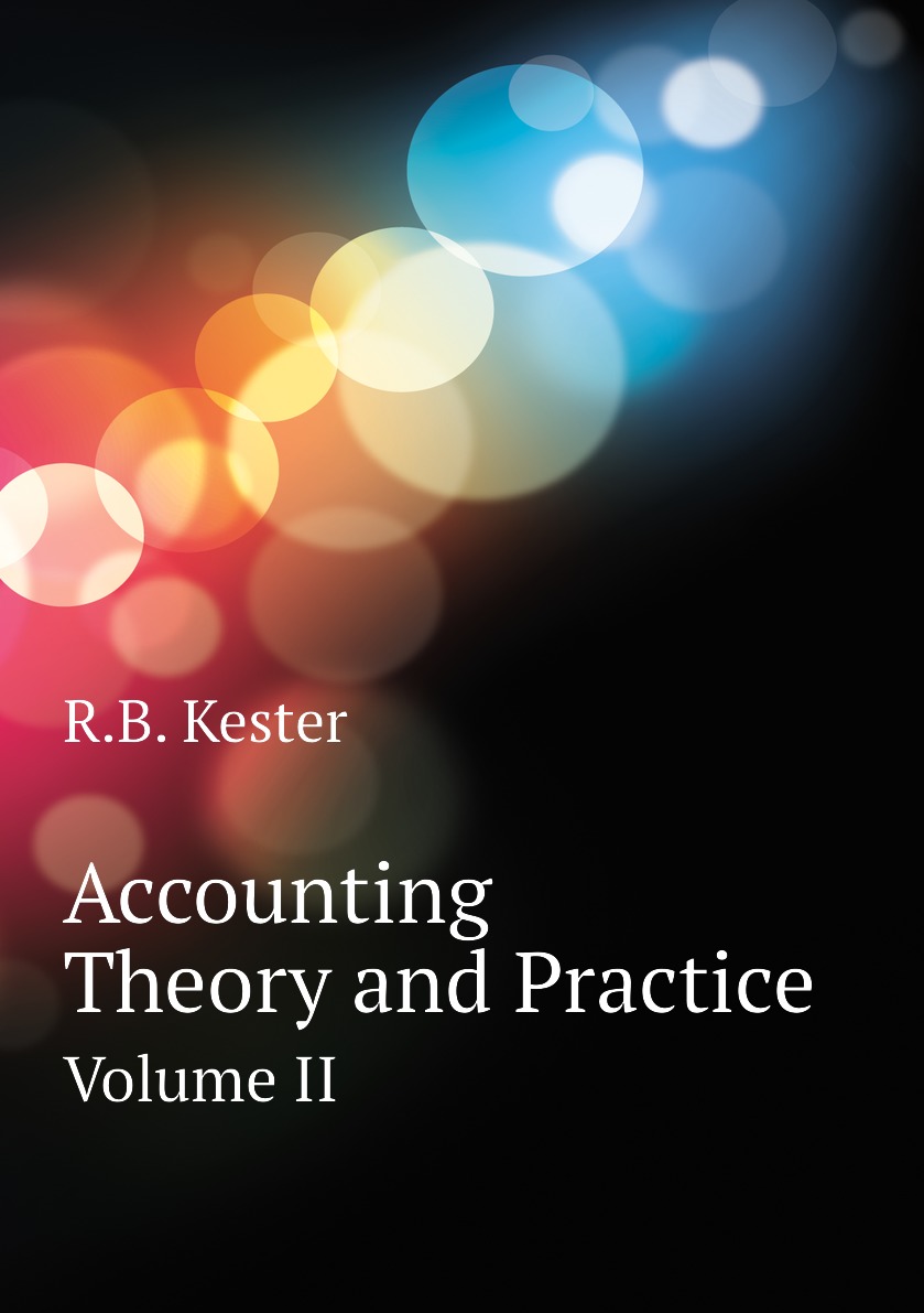

Accounting Theory and Practice.
