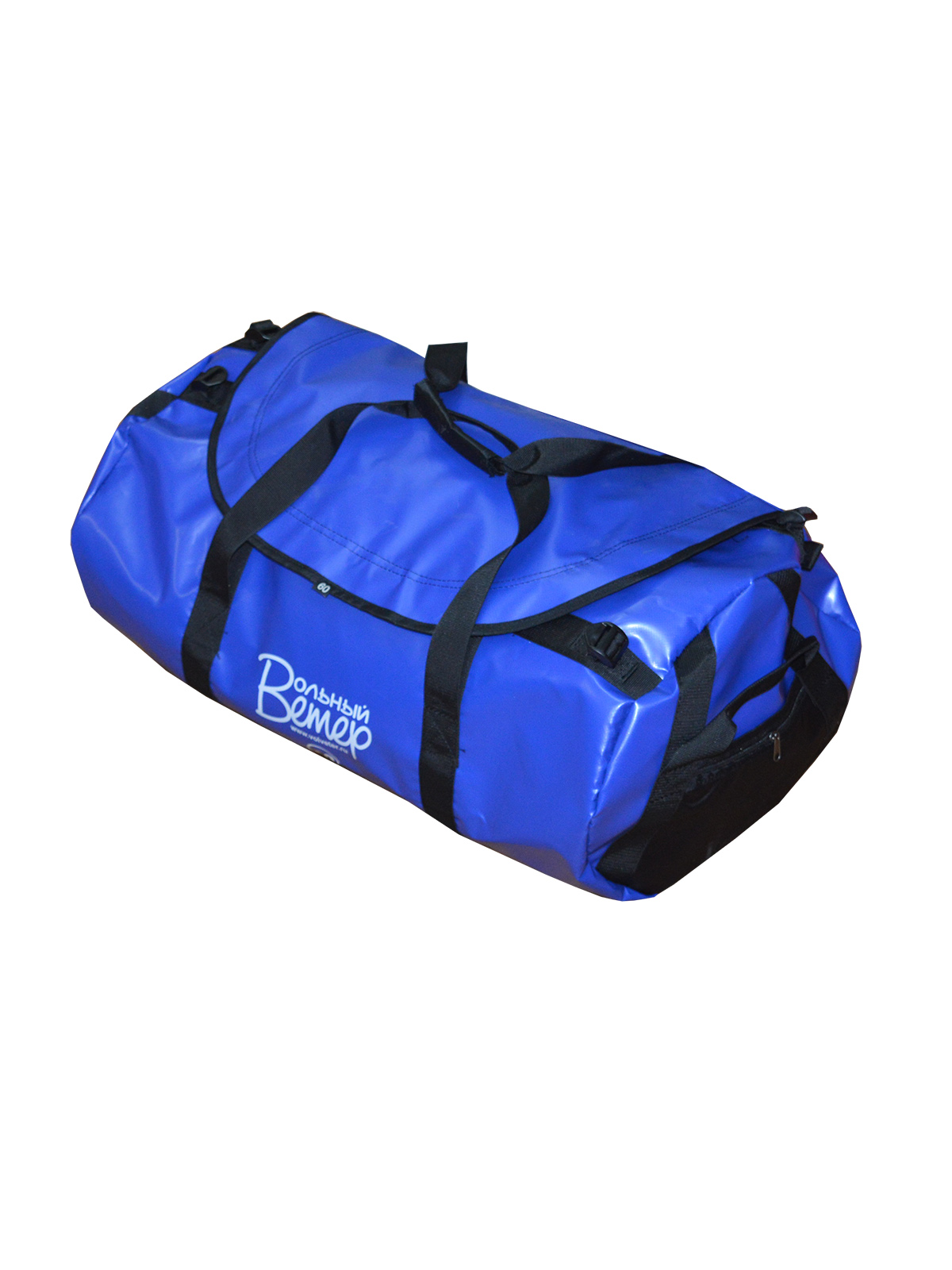 Баул-рюкзак транспортировочный Вольный Ветер ПВХ 60 л, синий