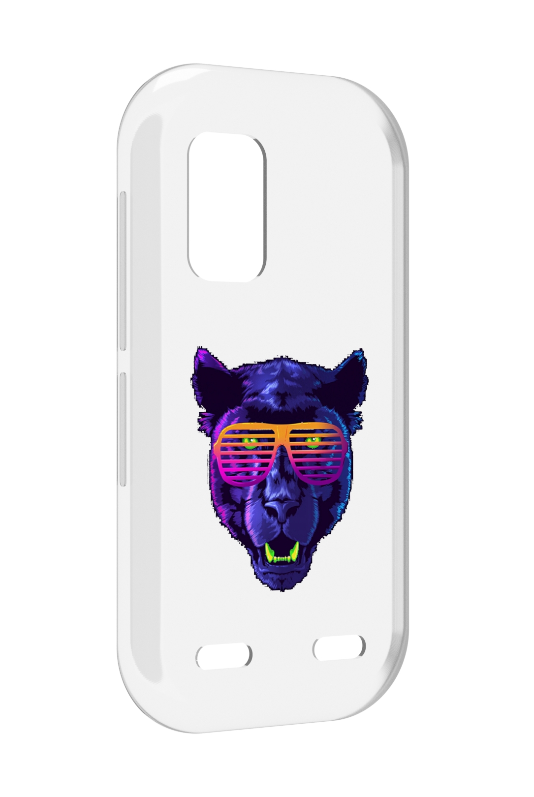 

Чехол MyPads фиолетовая пума в очках для UleFone Armor X10 / X10 Pro, Прозрачный, Tocco