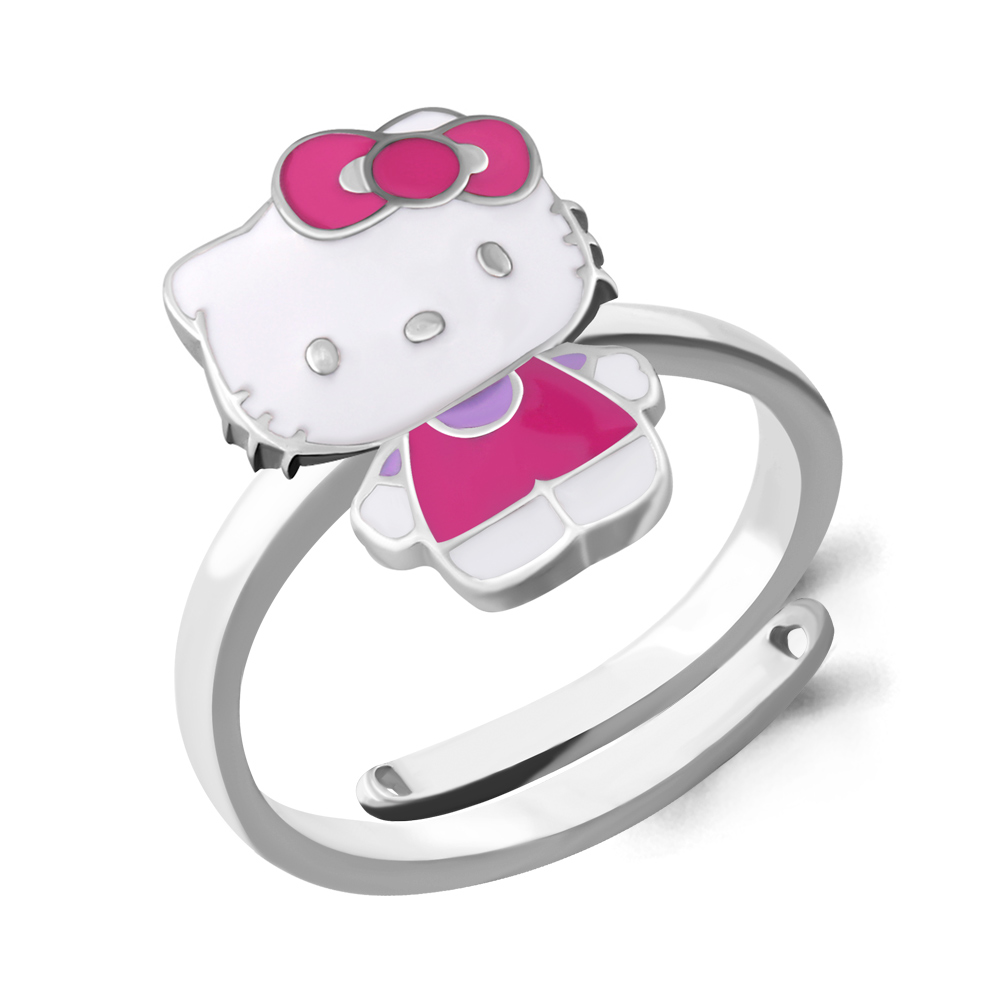 

Кольцо из серебра с эмалью р. 15 Aquamarine 54658_925_р, 54658_925_р