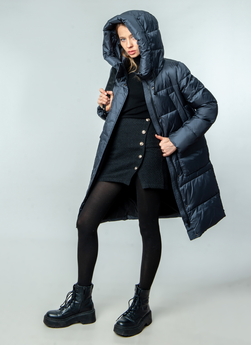 

Куртка женская Britt 58397 синяя 42 RU, 58397
