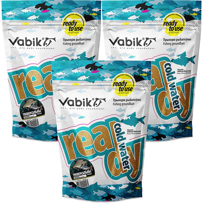 Прикормка Vabik Ready Cold Water Универсальная 2.25 кг