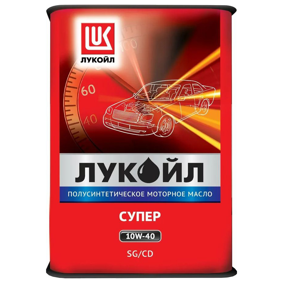 фото Моторное масло lukoil супер 10w-40 18л