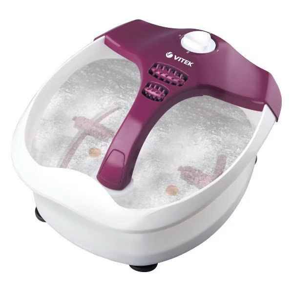 

Массажная ванночка для ног Vitek 1799 фиолетовый, Белый;фиолетовый, 1799
