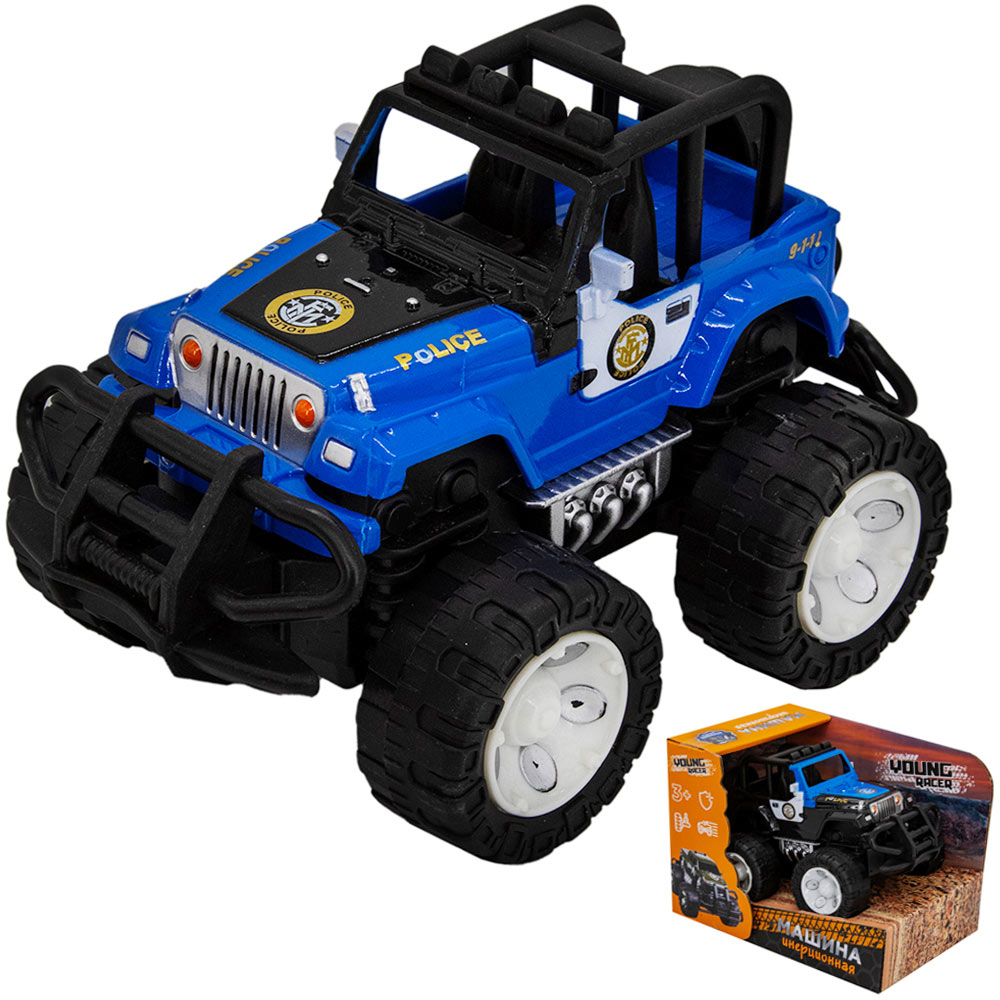

Машина инерционная Young Racer 6150JYS в коробке, Синий