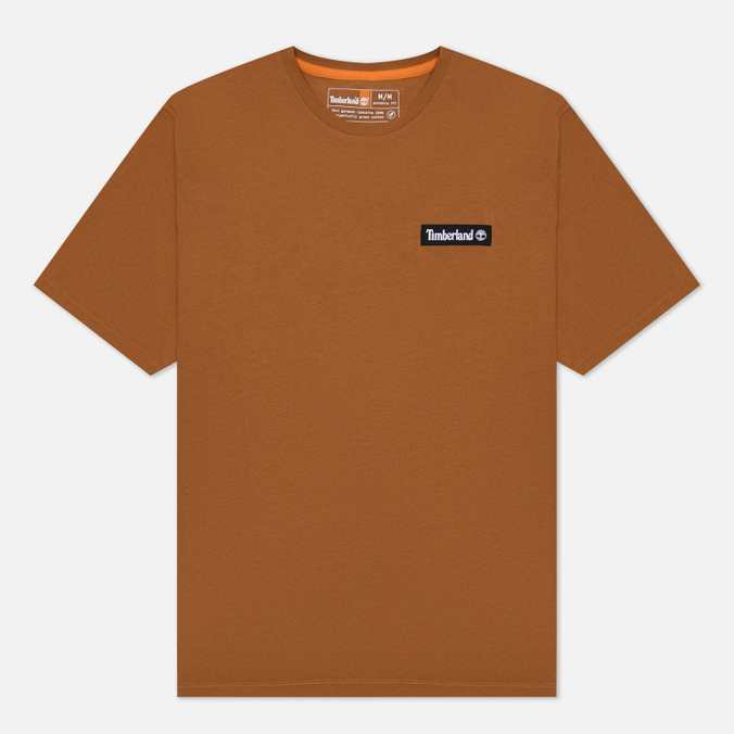 

Мужская футболка Timberland Heavyweight Woven Badge коричневый, Размер S, Heavyweight Woven Badge