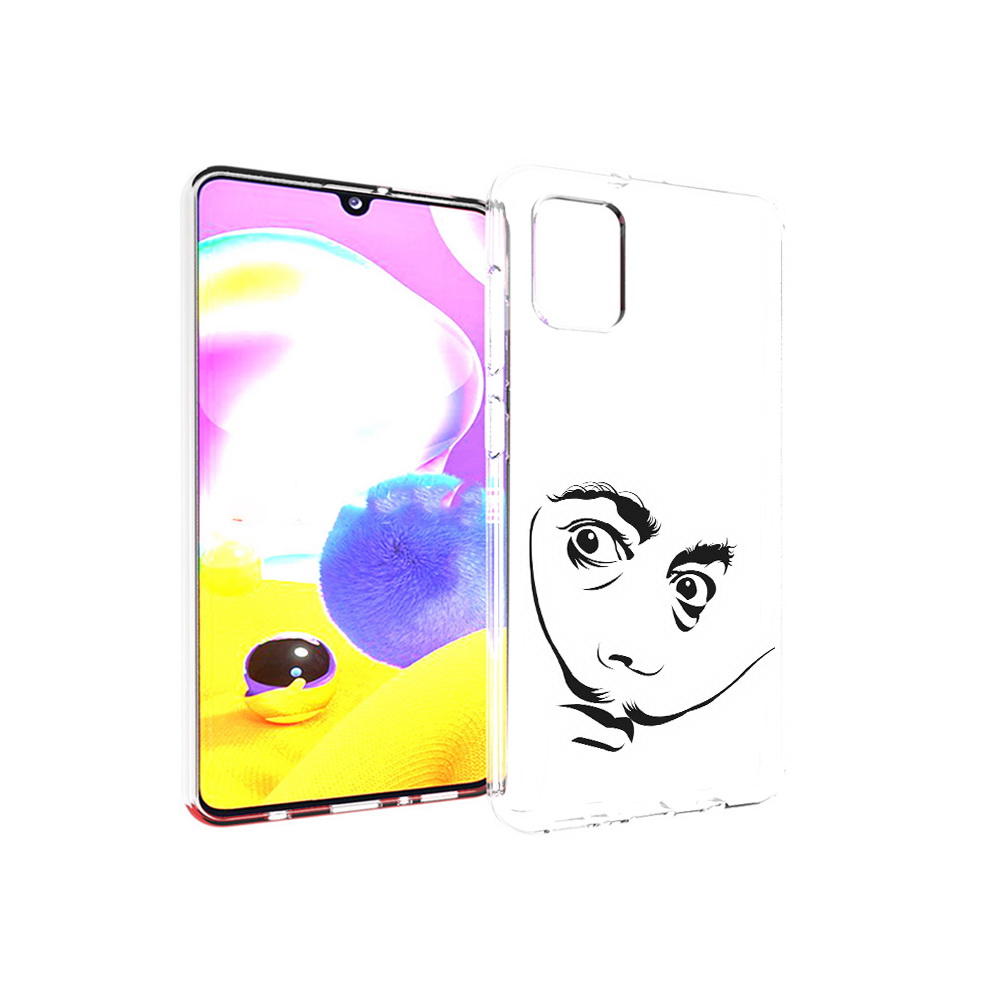 

Чехол MyPads Tocco для Samsung Galaxy A31 мужчина с длинными усами (PT146911.482.487), Прозрачный, Tocco