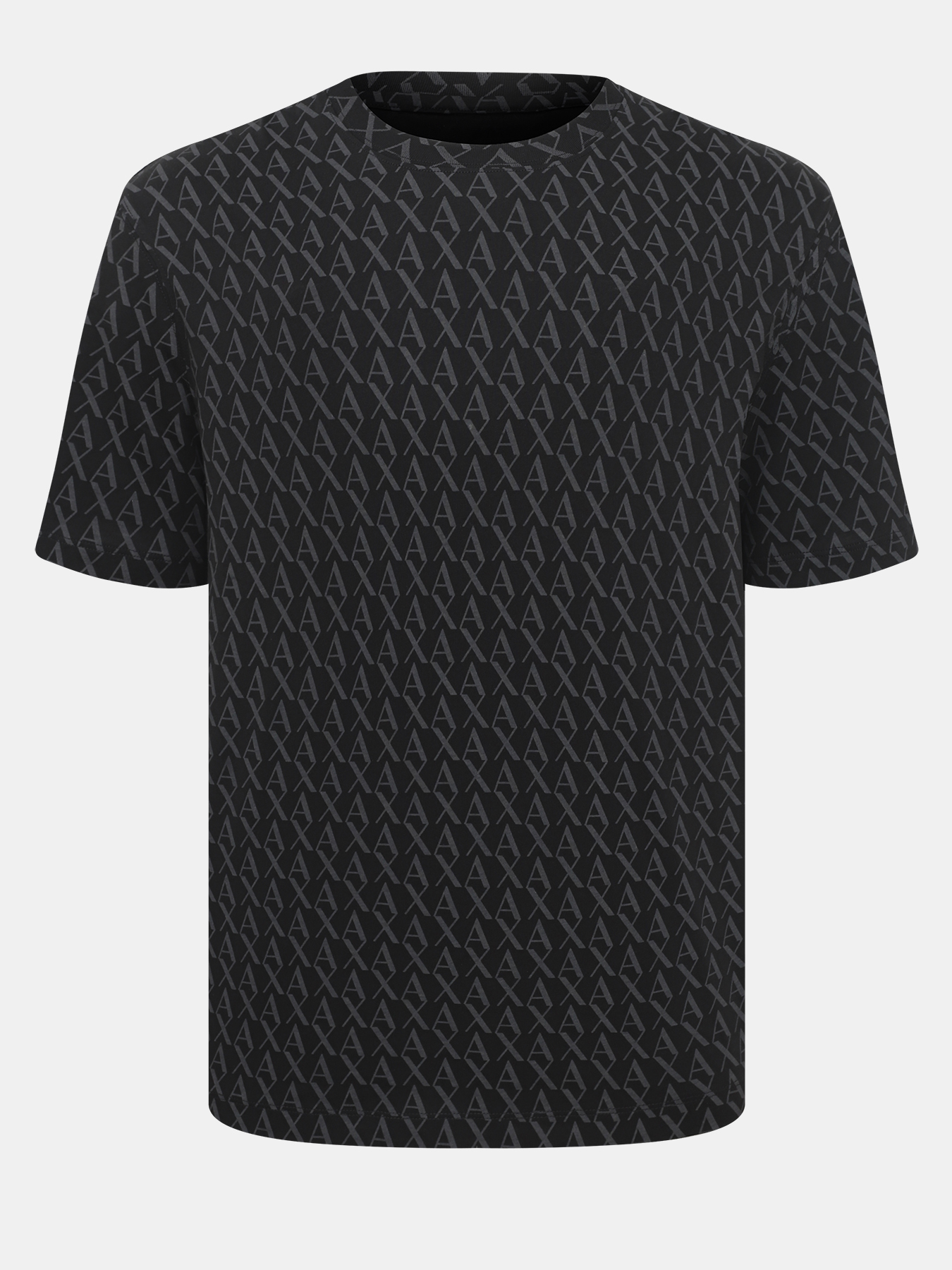 

Футболка мужская Armani Exchange 489990 черная M, Черный, 489990