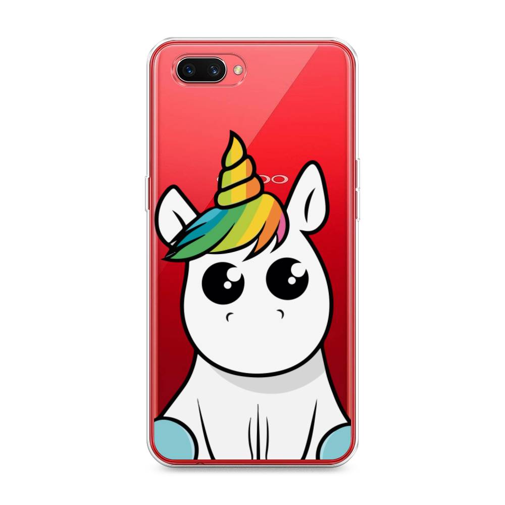 

Чехол Awog "Глазастый единорог" для Oppo A3s