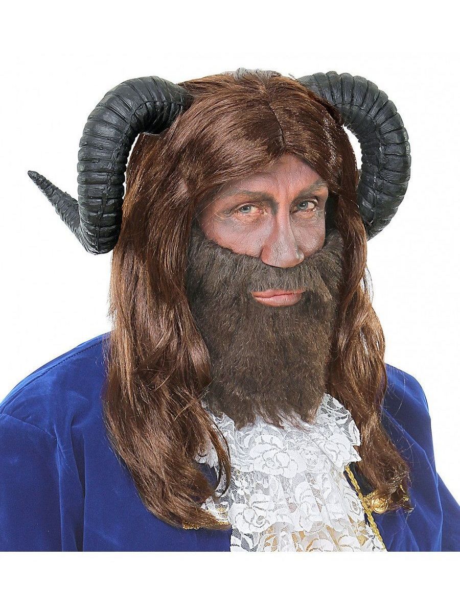 Парик мужской Чудовище Widmann ПМ3088 коричневый one size