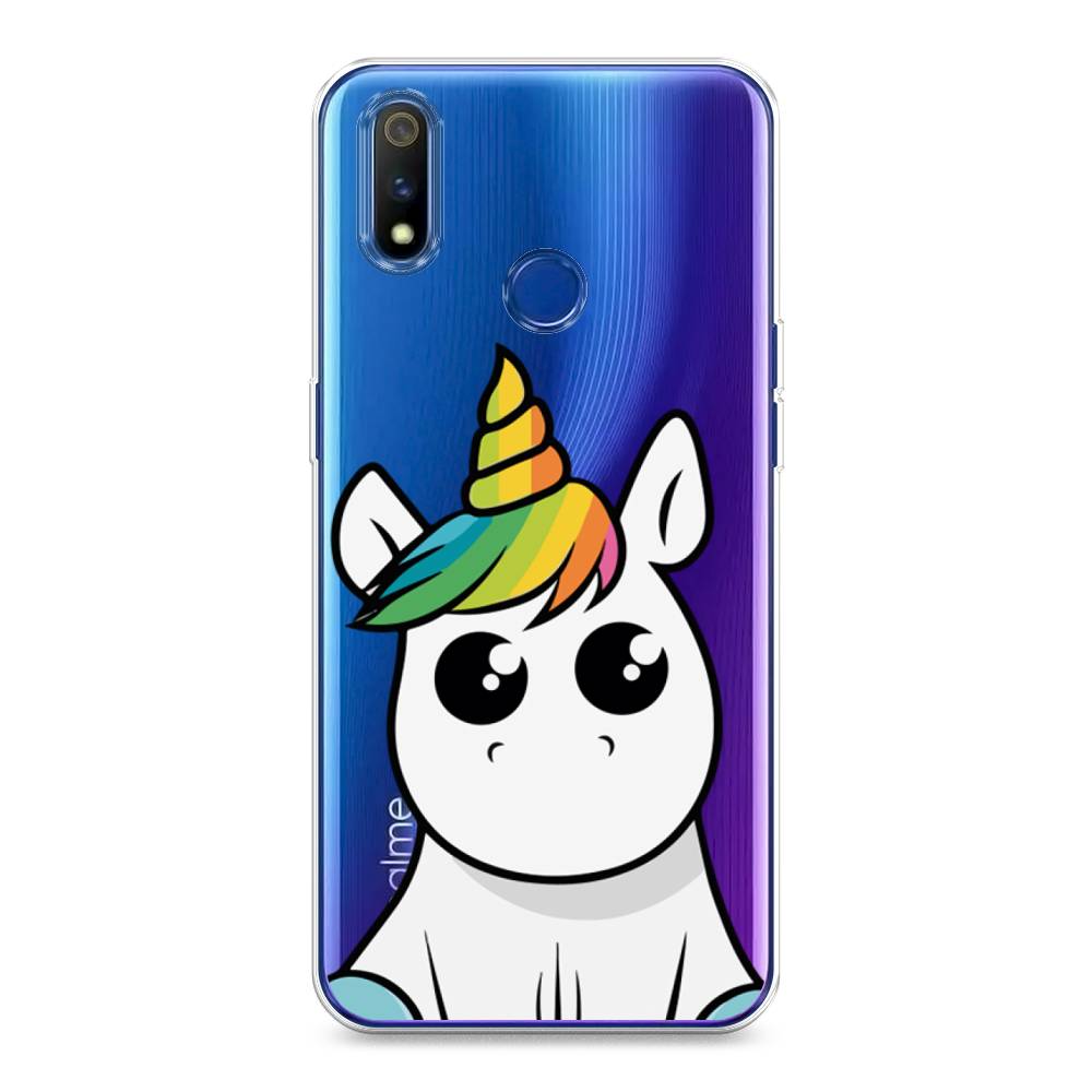 

Чехол Awog "Глазастый единорог" для Realme 3 Pro