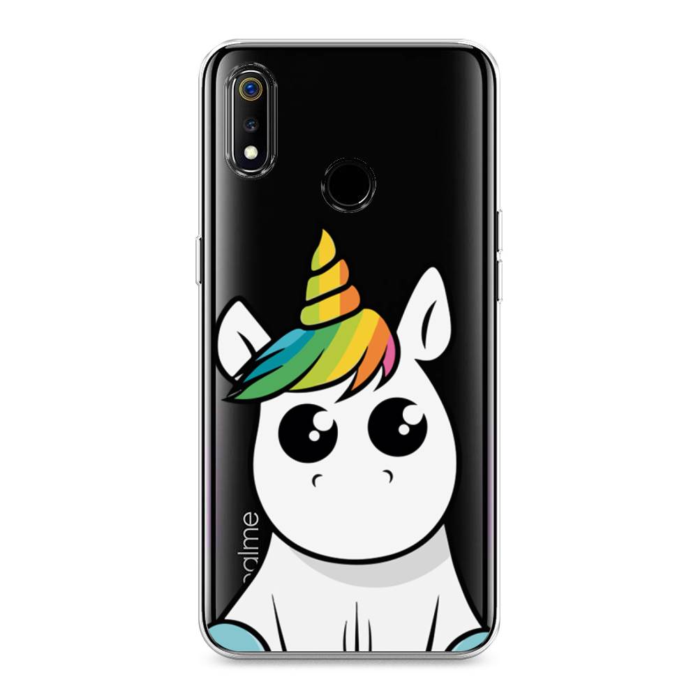 

Чехол Awog "Глазастый единорог" для Realme 3