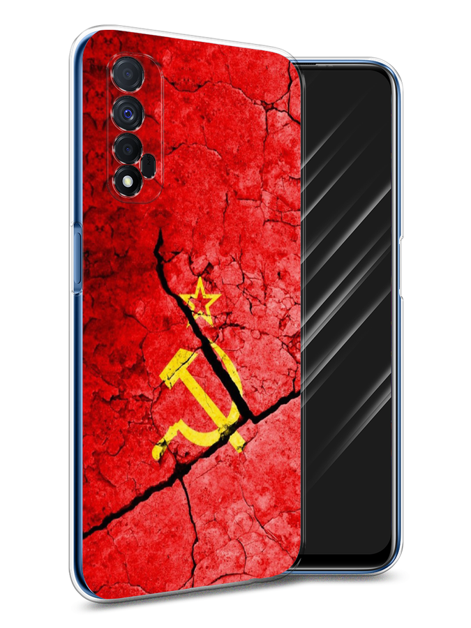 

Чехол Awog на Realme 7 "СССР", Разноцветный, 254150-5