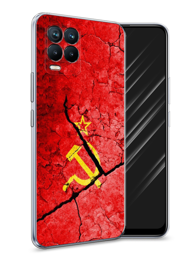 

Чехол Awog на Realme 8/8 Pro "СССР", Разноцветный, 255450-5
