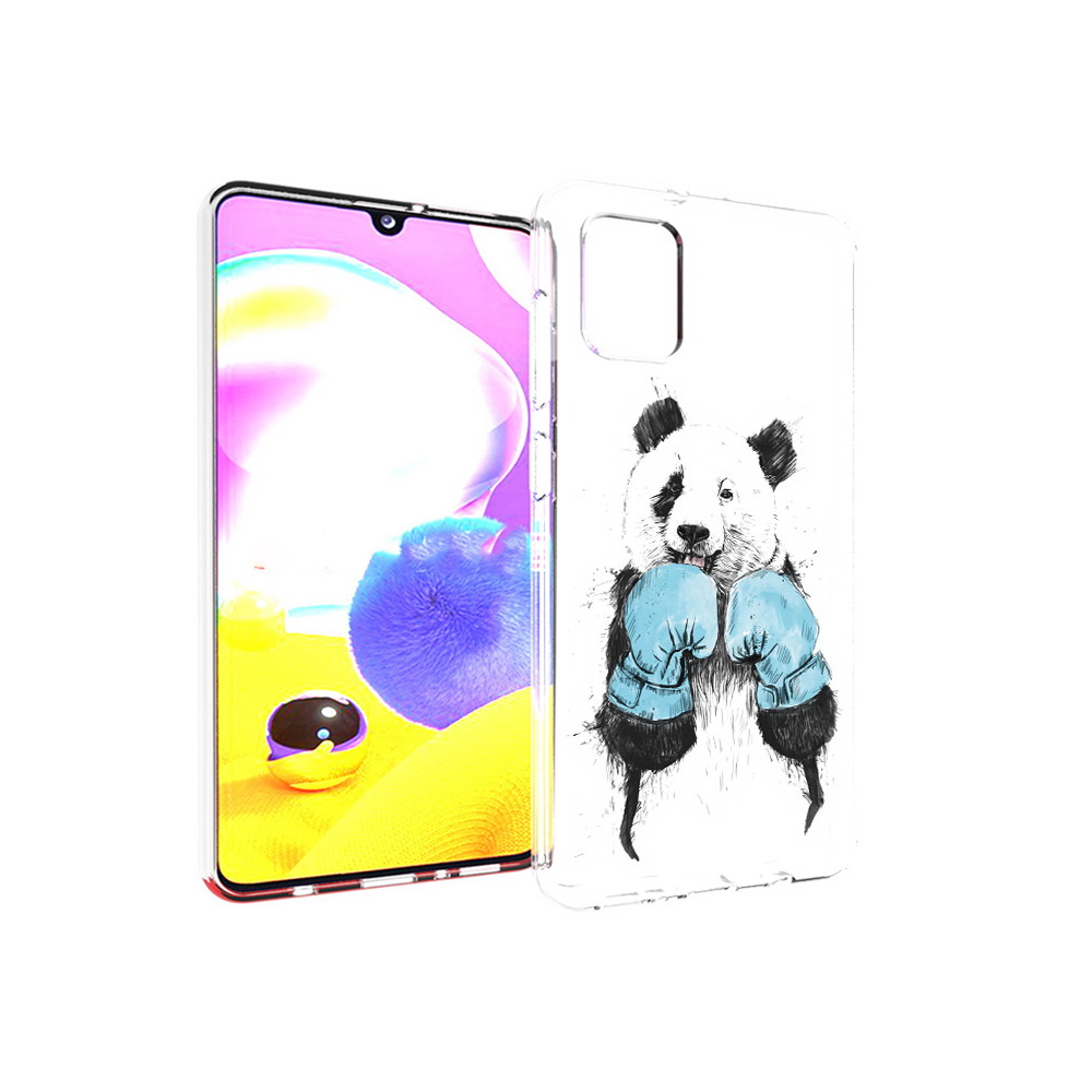 

Чехол MyPads Tocco для Samsung Galaxy A31 панда боксер (PT146911.482.531), Прозрачный, Tocco