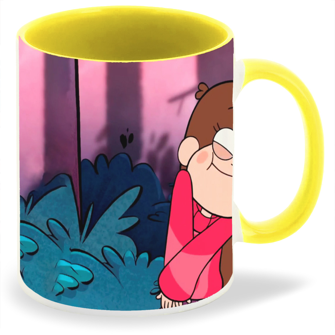 

Кружка CoolPodarok Гравити фолз Мэбл и диппер в лесу Gravity Falls Mabl&Dipper (в лесу)