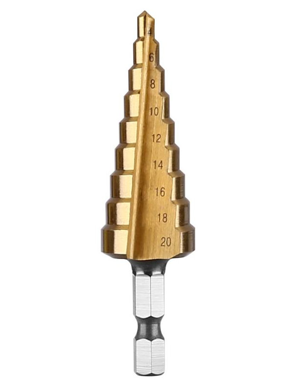 Сверло ступенчатое Deko DH23 065-0691 сверло ступенчатое для цветных металлов g1 4 32 мм сtм 529