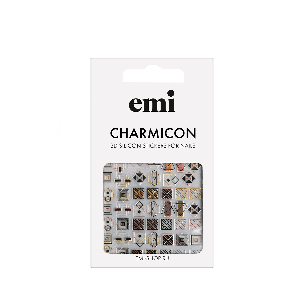 

E.Mi, 3D-стикеры №193 Элегантность Charmicon 3D Silicone Stickers, Разноцветный