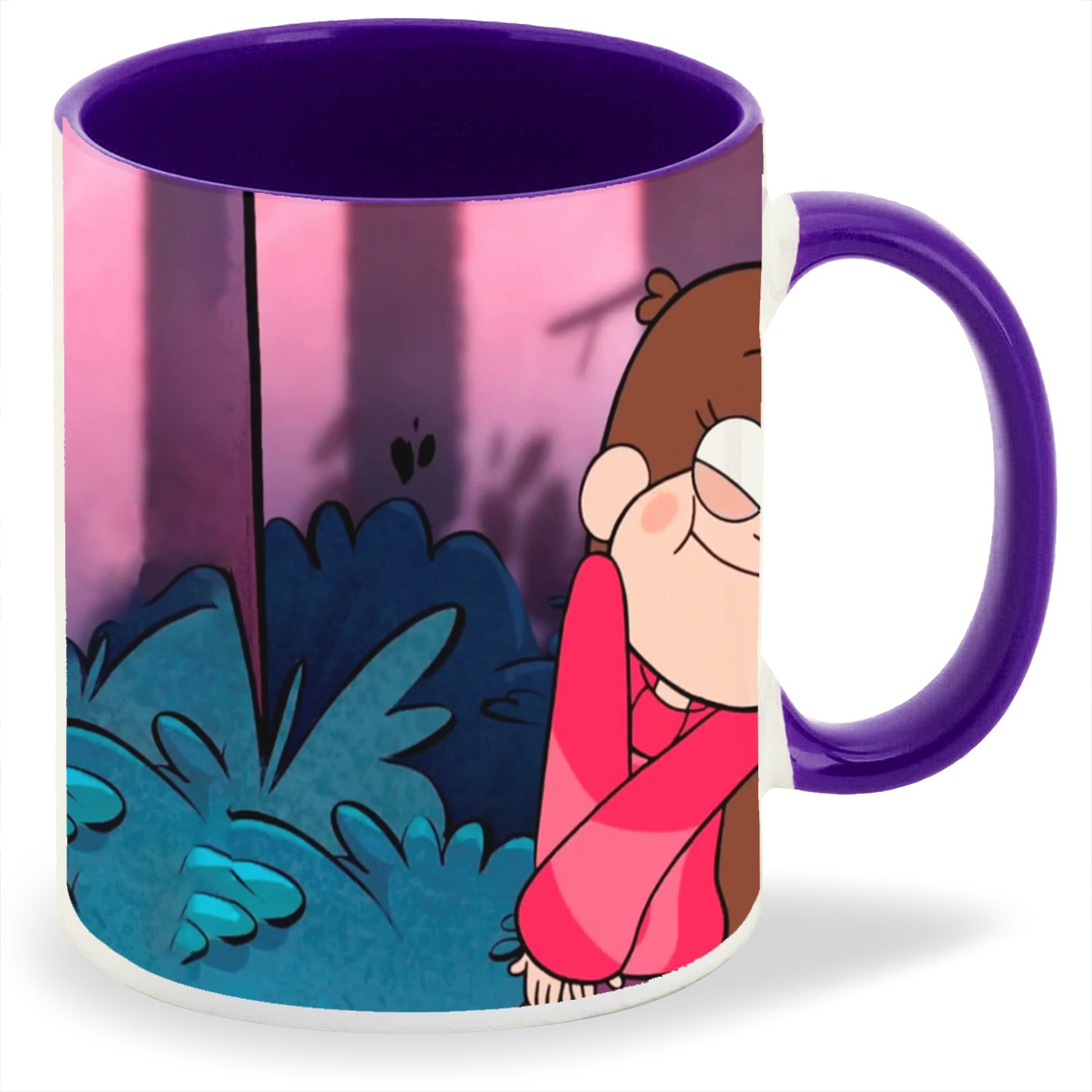 

Кружка CoolPodarok Гравити фолз Мэбл и диппер в лесу Gravity Falls Mabl&Dipper (в лесу)
