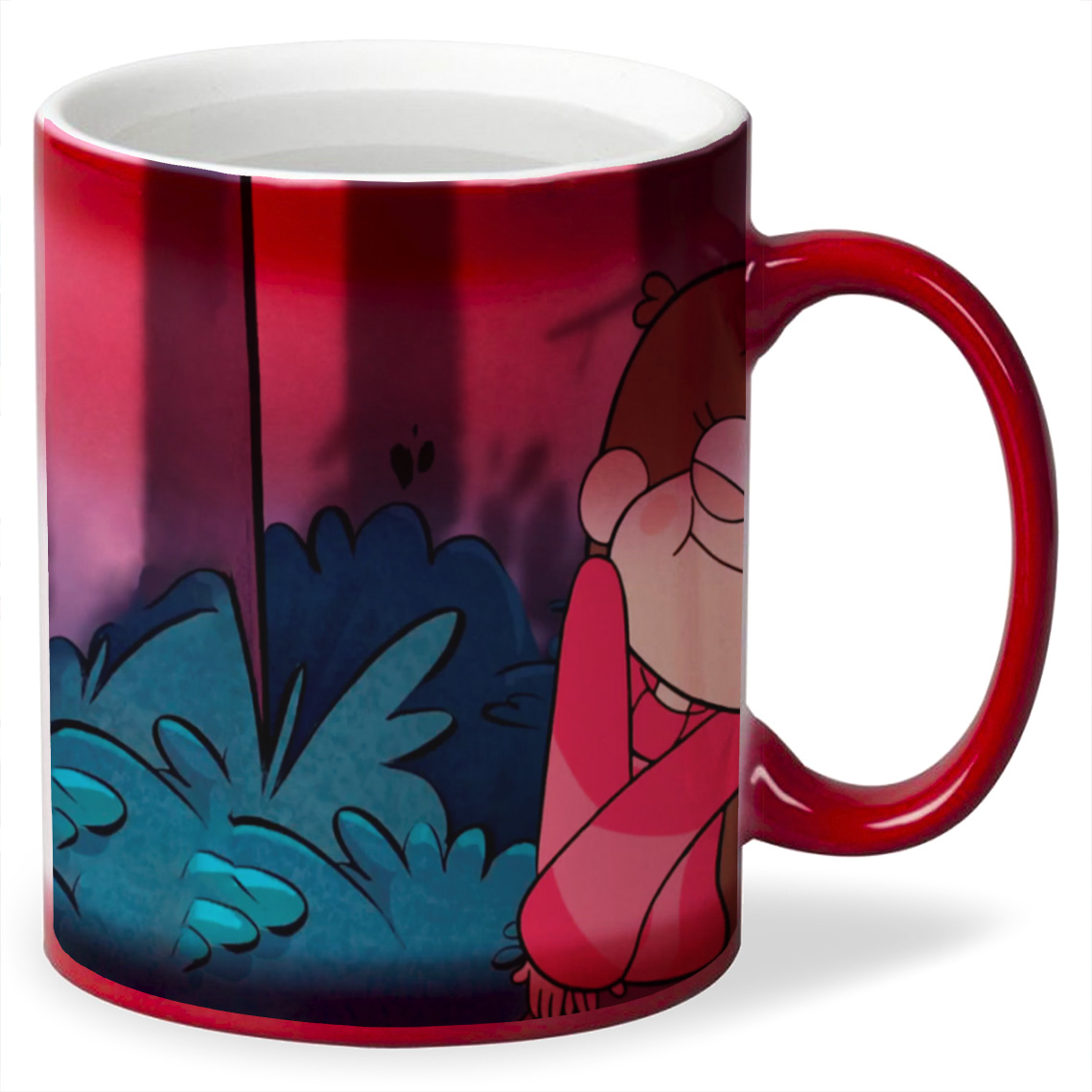 

Кружка CoolPodarok Гравити фолз Мэбл и диппер в лесу Gravity Falls Mabl&Dipper (в лесу)