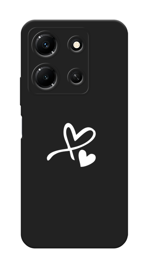 

Чехол Awog на Infinix Note 30i "Сердечко минимализм", Белый, 3104352-1
