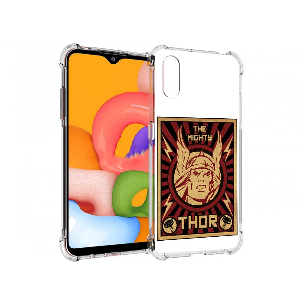 

Чехол MyPads Tocco для Samsung Galaxy A01 тор лицо (PT144711.509.646), Прозрачный, Tocco