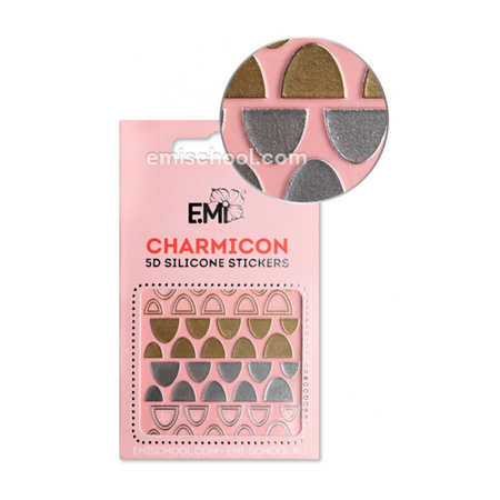 E.Mi, 3D-стикеры №95 Лунулы Charmicon 3D Silicone Stickers