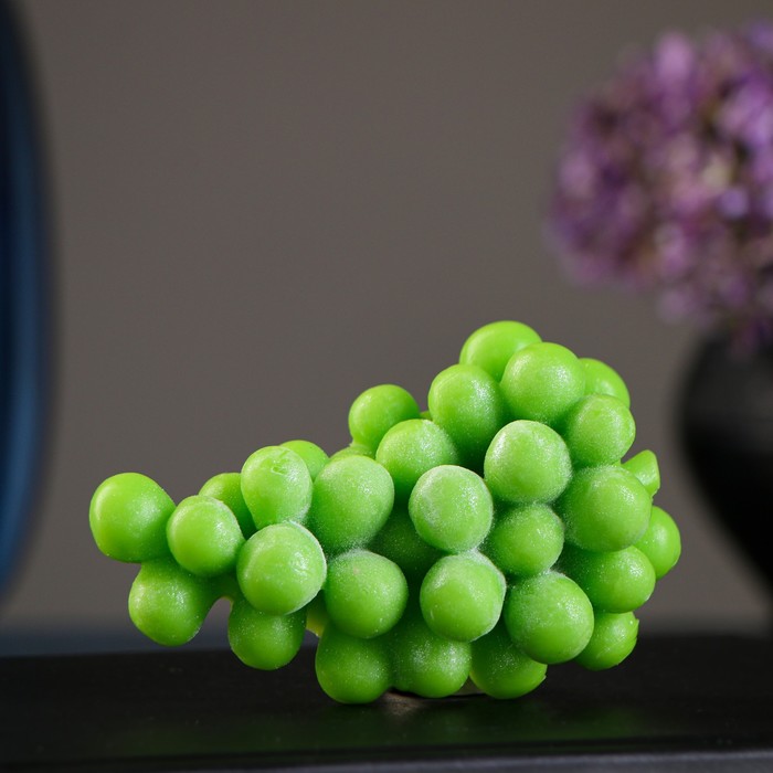 фото Фигурное мыло "виноград" 60гр зеленый мыло ручной работы