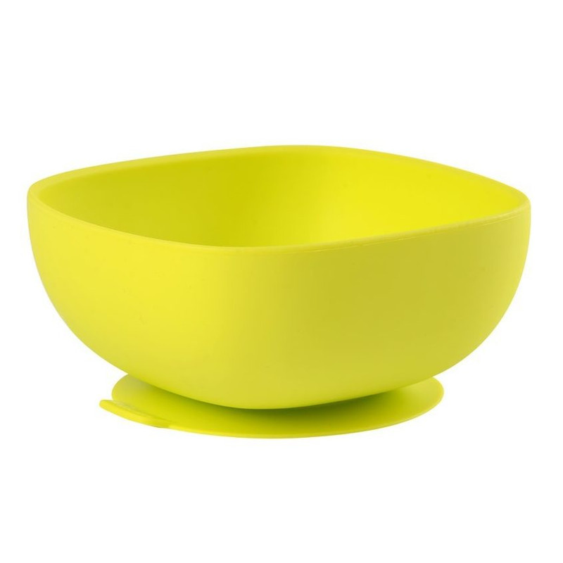 Beaba Silicone Suctio Bowl Gr Тарелка из силикона, Neon