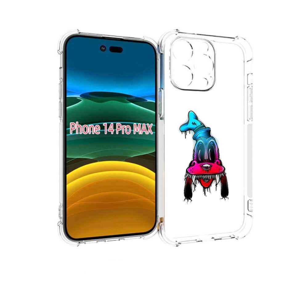 

Чехол MyPads Гуффи для iPhone 14 Pro Max, Прозрачный, Tocco