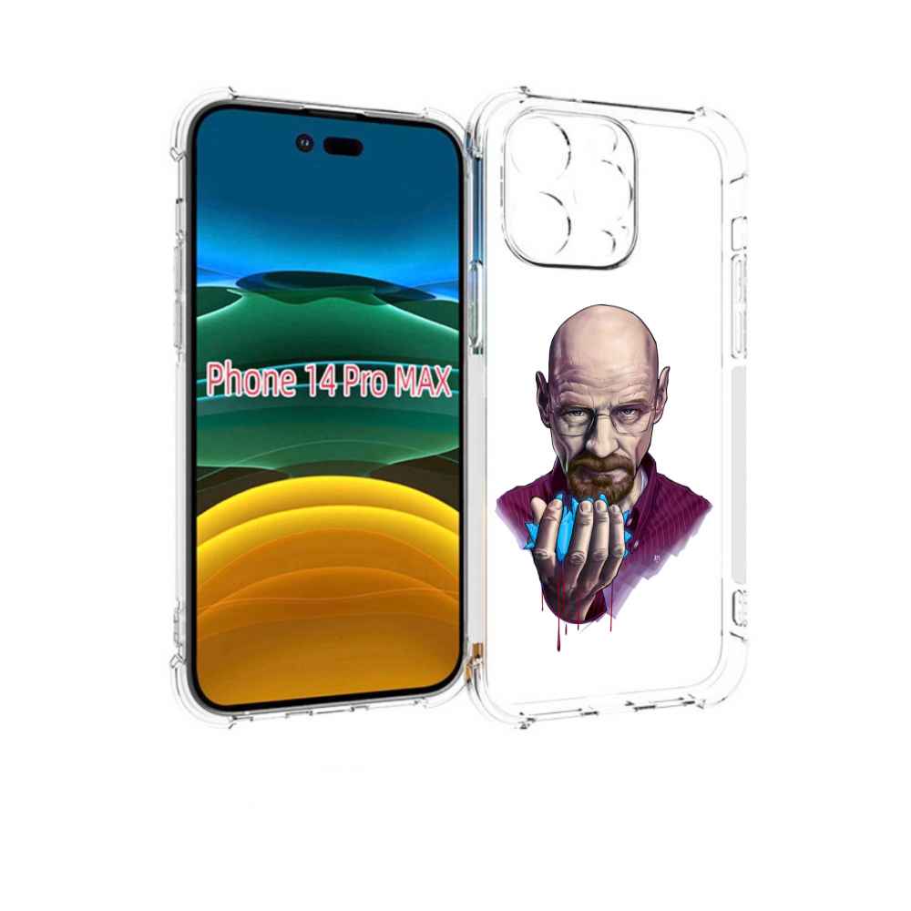 

Чехол MyPads разработчик для iPhone 14 Pro Max, Прозрачный, Tocco