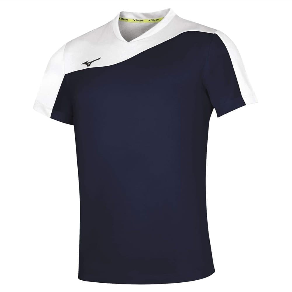 

Футболка мужская Mizuno V2EA7003-14 синяя S, Синий, V2EA7003-14