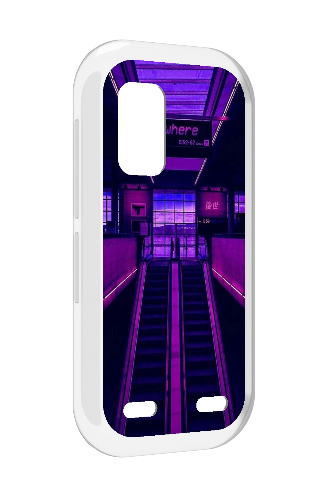 

Чехол MyPads фиолетовый эскалатор для UleFone Armor X10 / X10 Pro, Прозрачный, Tocco