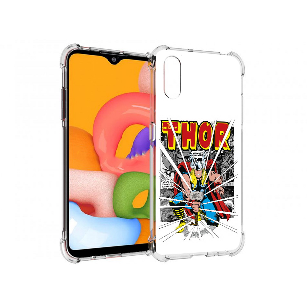 Чехол MyPads Tocco для Samsung Galaxy A01 тор рисунок (PT144711.509.647)