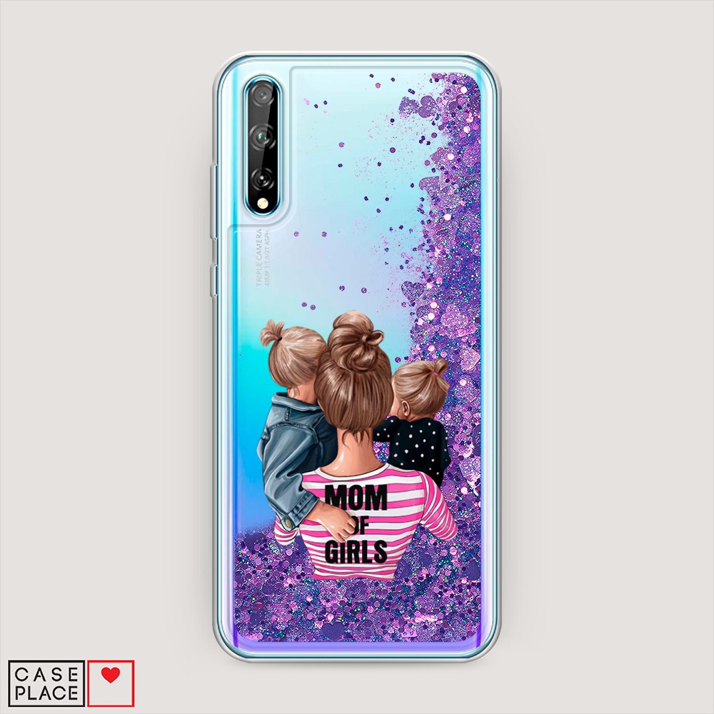 

Чехол Awog на Huawei Y8p/Huawei P Smart S "Mom of Girls", Разноцветный, 6103592-1