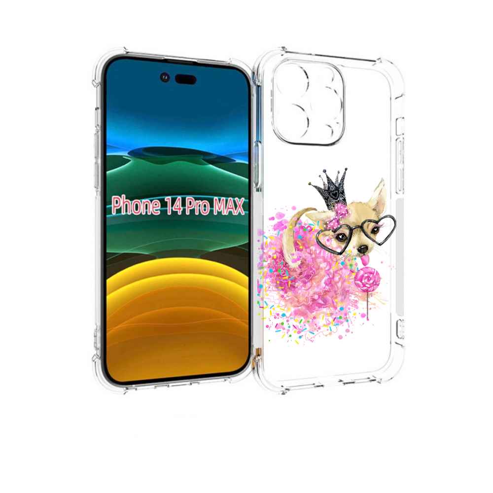 

Чехол MyPads сладкая принцесса для iPhone 14 Pro Max, Прозрачный, Tocco