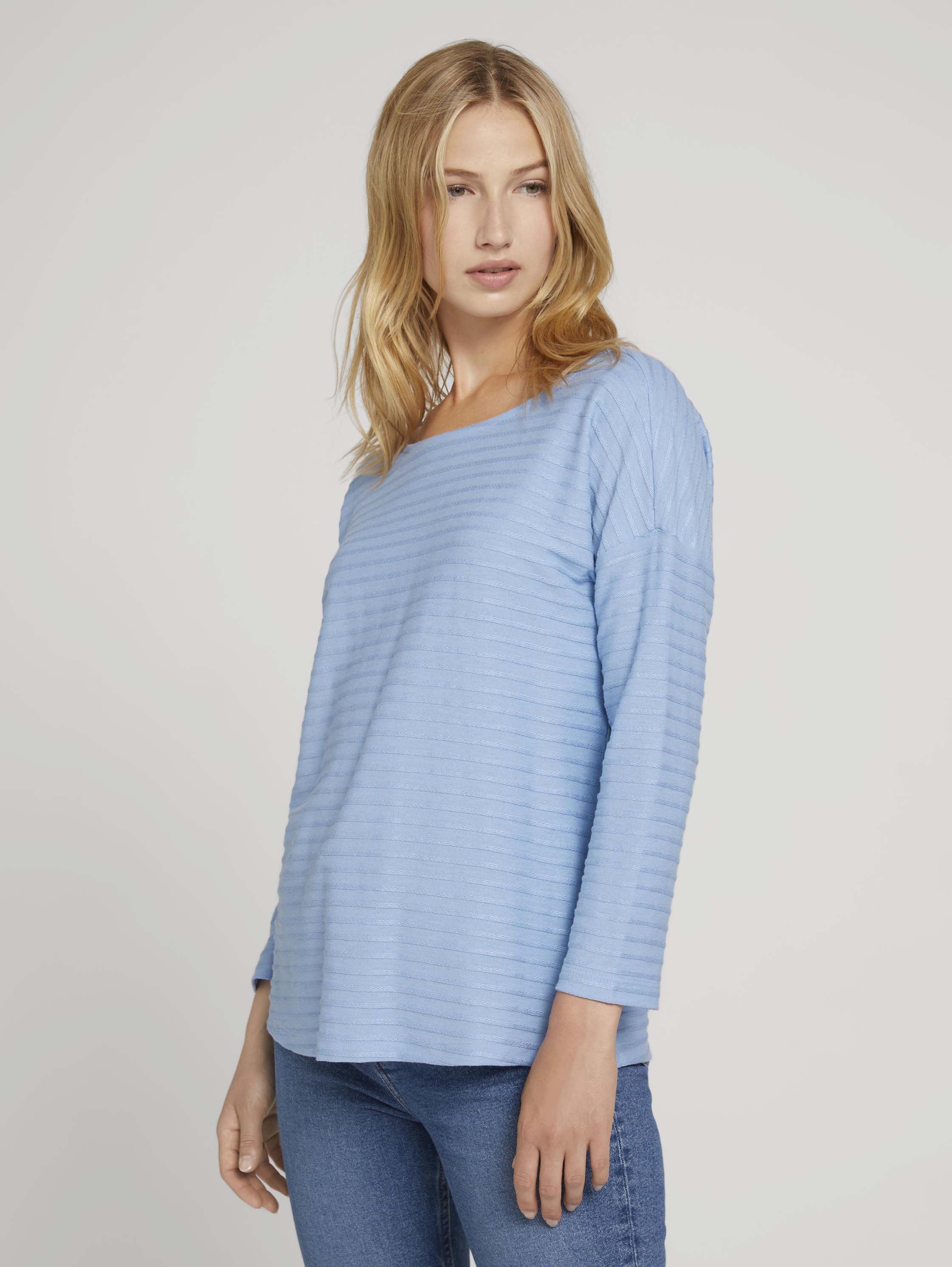 

Футболка женская TOM TAILOR 1023366 голубая S, 1023366