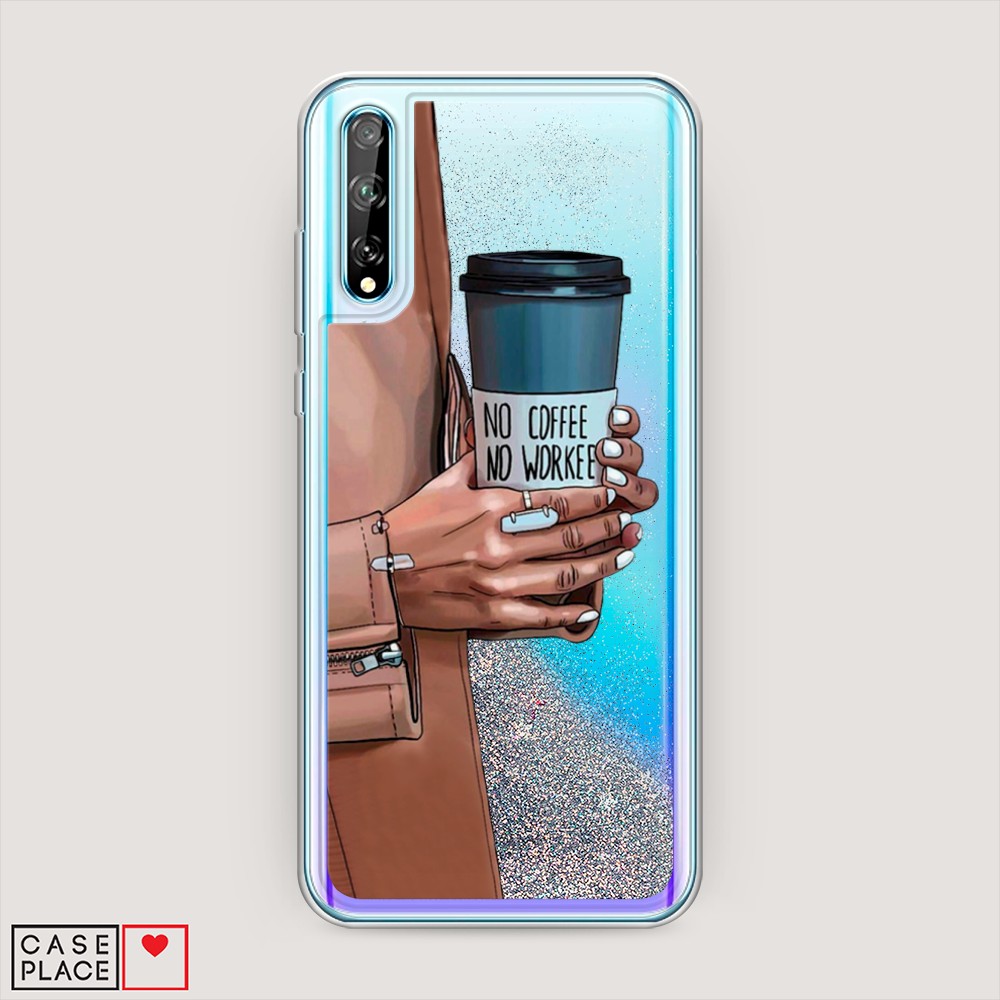 

Чехол Awog на Huawei Y8p/Huawei P Smart S "No coffee", Разноцветный, 6103591-1