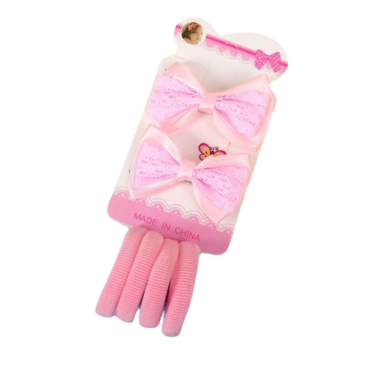 

Заколка женская NoBrand Лада, розовый, Лада