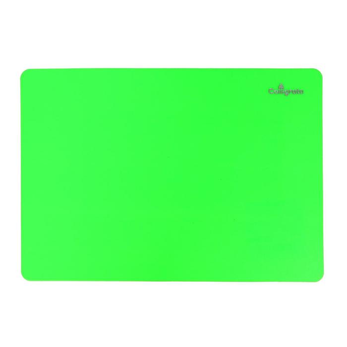 Доска для лепки пластиковая А4 Calligrata Яркое творчество, неон зелёный, 3шт