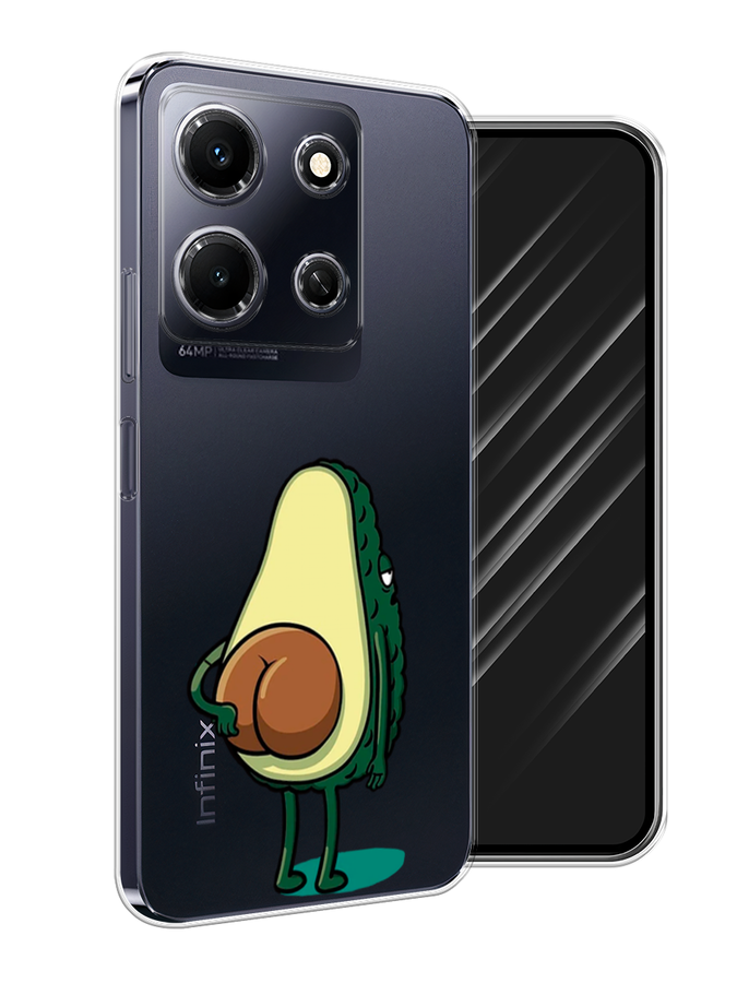 

Чехол Awog на Infinix Note 30i "Попа авокадо", Зеленый;коричневый, 3104350-10