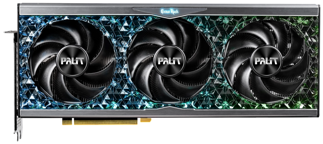 фото Видеокарта palit geforce rtx 4090 gamerock oc 24gb ned4090s19sb-1020g